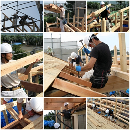 lao động ngành mộc xây dựng Nhật Bản
